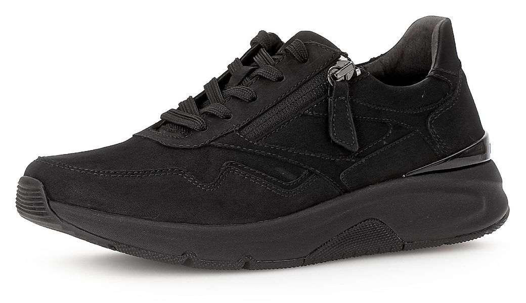 Gabor Rollingsoft Keilsneaker, Freizeitschuh, Halbschuh, Schnürschuh, günstig online kaufen