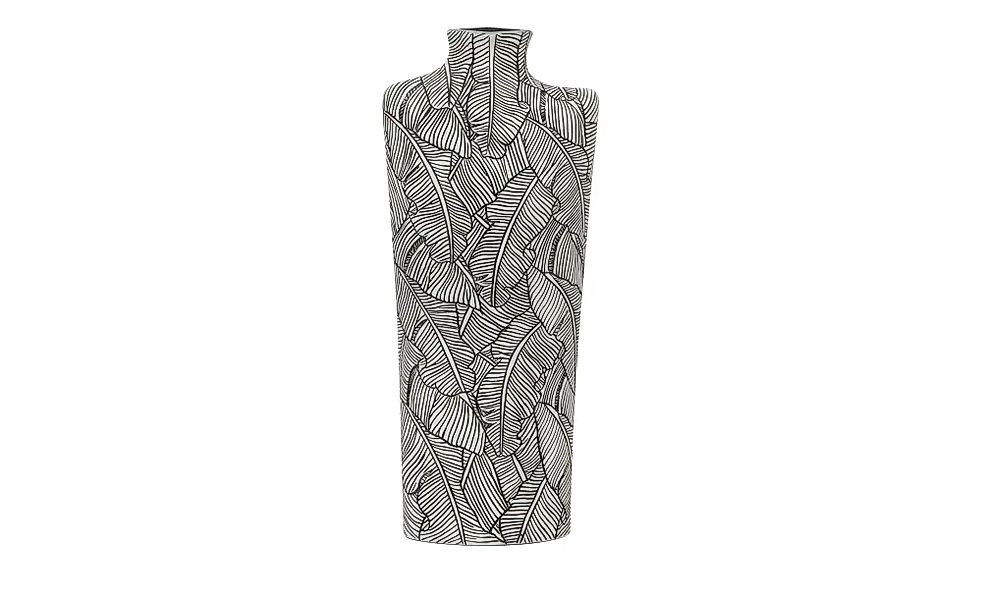 HOME STORY Dekovase   ¦ schwarz ¦ Polyresin (Kunstharz) ¦ Maße (cm): B: 20, günstig online kaufen