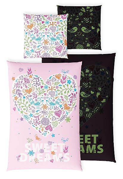 Carpe Sonno Kinderbettwäsche 135x200 - Leuchtende günstig online kaufen