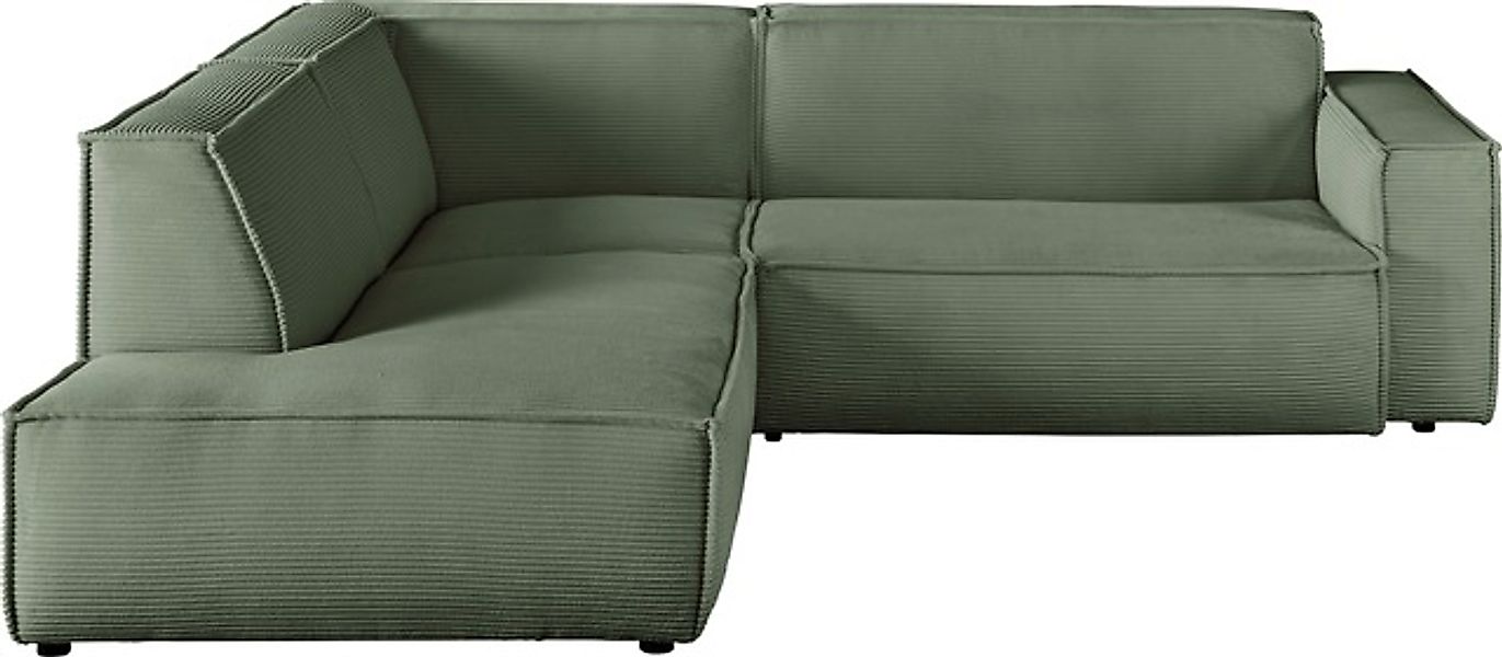 3C Candy Ecksofa »Matteo in elegant, kubischer Formensprache, bequem, L-For günstig online kaufen