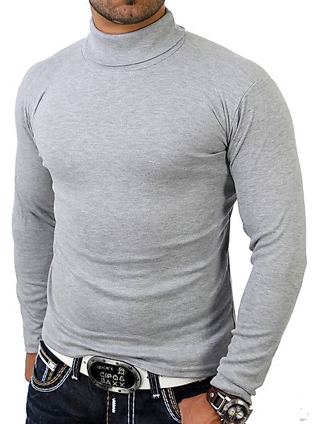 Reslad Strickpullover Reslad Herren Rollkragenpullover Männer günstig online kaufen