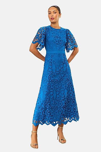 Love & Roses Midikleid Love & Roses Midikleid mit Spitze, Regular (1-tlg) günstig online kaufen