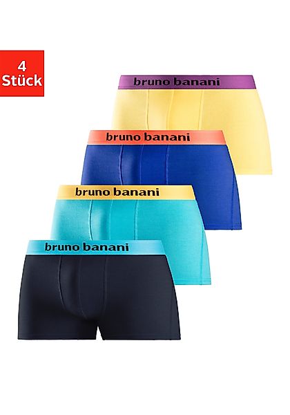 Bruno Banani Boxer "Boxershorts für Herren" Packung, 4 Stk. tlg., mit farbi günstig online kaufen