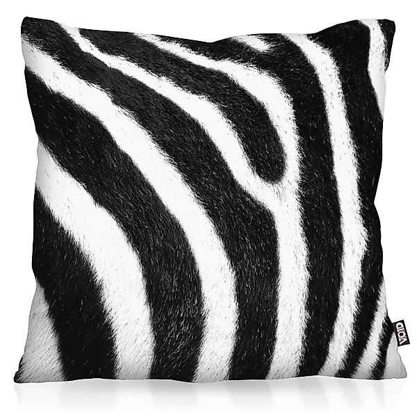 VOID Kissenbezug, Zebrafellmuster Print Outdoor Indoor günstig online kaufen