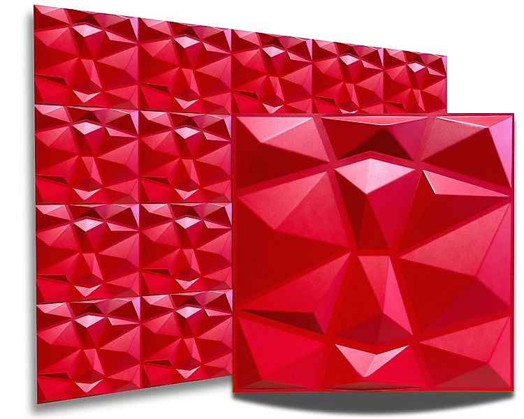 IKHEMalarka 3D Wandpaneel 3D Paneele PVC günstig online kaufen