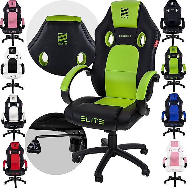 ELITE Gaming Gaming-Stuhl Ergonomischer Gamingstuhl Exodus günstig online kaufen