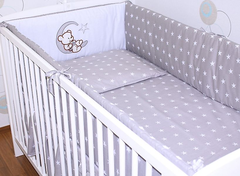 Primawela Bettnestchen Nestchen Applikation 420 cm Bettumrandung Baby Bett günstig online kaufen