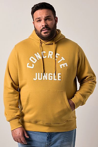 Men Plus Sweatshirt Men+ Hoodie Brustprint günstig online kaufen