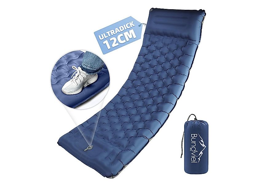 Bundviel Luftbett Camping Selbstaufblasend 12cm Dicke Luftmatratze Utraleic günstig online kaufen