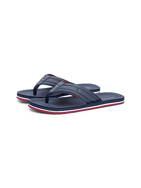 Tommy Hilfiger HILFIGER PADDED BEACH SANDAL Zehentrenner Sommerschuh, Flats günstig online kaufen