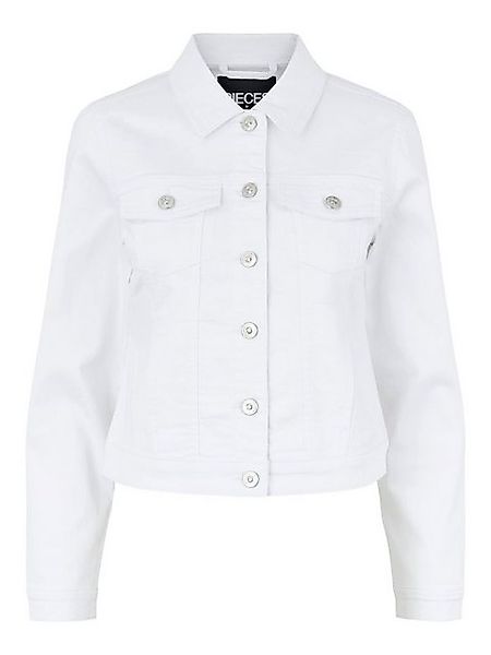 pieces Jeansjacke PCOIA LS DNM JACKET BWHI NOOS BC günstig online kaufen