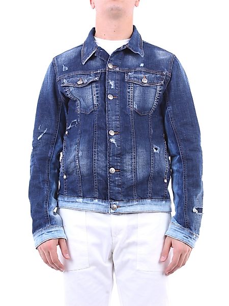 JOHN RICHMOND Jeansjacken Herren Blue Jeans günstig online kaufen