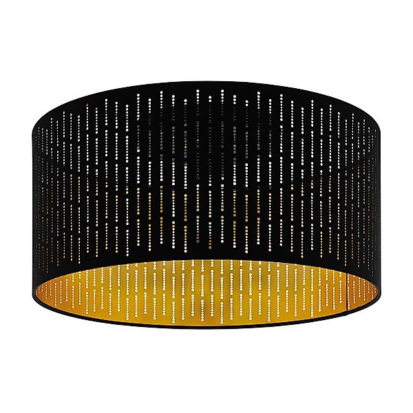 Deckenlampe Varillas in Schwarz/Gold günstig online kaufen