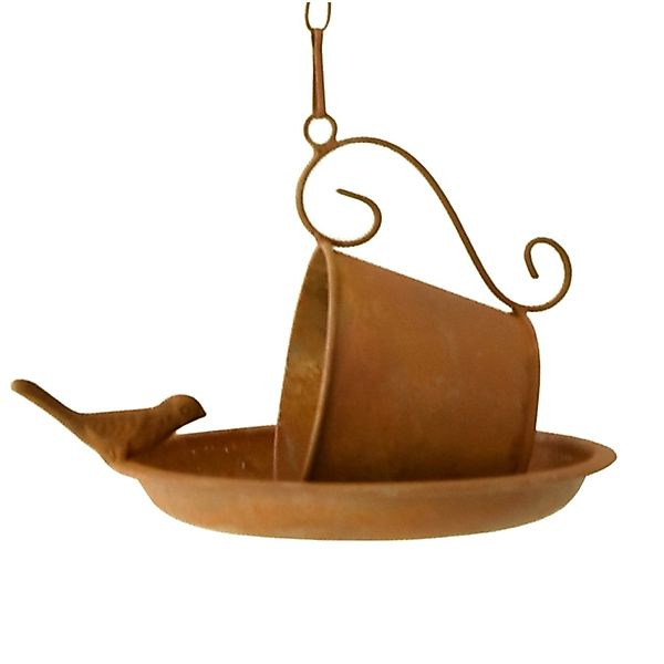 HTI-Living Vogeltränke Vogelfutterstation Tasse mit Vogel, günstig online kaufen