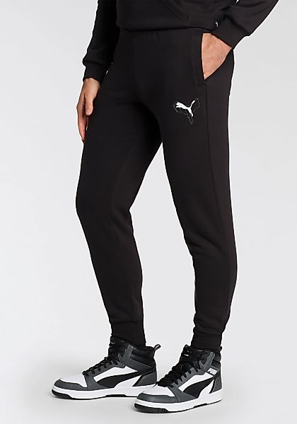 PUMA Jogginghose "ESS+ LOGO LAB CAT SWEATPANTS FL CL", Jogginghose günstig online kaufen