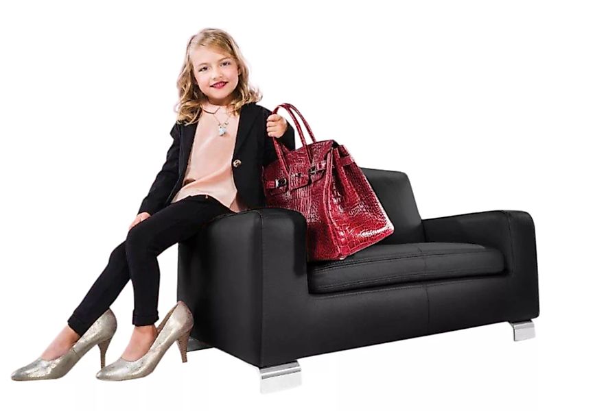 W.SCHILLIG 2-Sitzer "francesca mini", Kindersofa mit Metallfuß, Breite 102 günstig online kaufen
