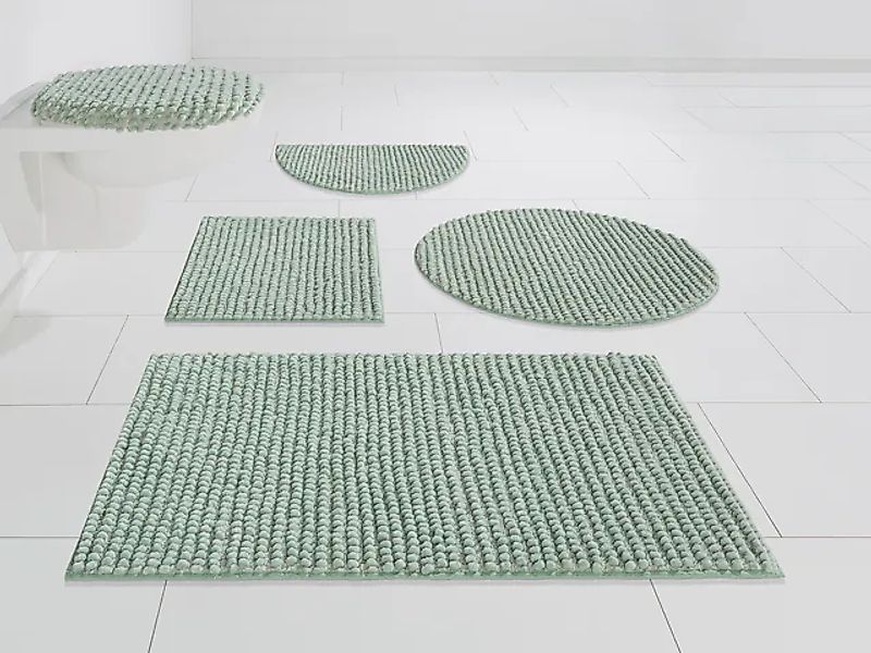 my home Badematte »Renat, Badvorleger, Badezimmer Teppich, Scandi«, fußbode günstig online kaufen