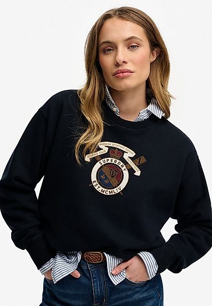 Superdry Sweatshirt Crest Loose Crew günstig online kaufen