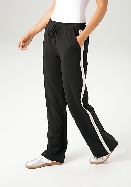 Aniston CASUAL Schlupfhose mit trendigem Tape entlang der Seitennähte - NEU günstig online kaufen
