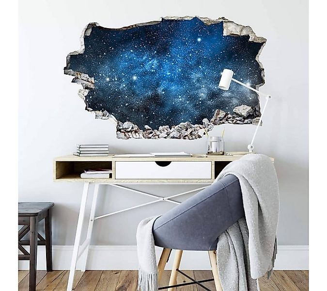 K&L Wall Art Wandtattoo 3D Wandtattoo Galaxie Aufkleber Nachthimmel Sterne günstig online kaufen