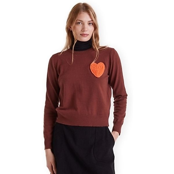 Compania Fantastica  Pullover COMPAÑIA FANTÁSTICA Knit 10239 - Brown günstig online kaufen