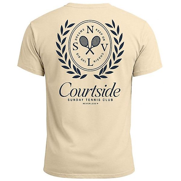 Neverless Print-Shirt Herren T-Shirt Backprint Tennis Club Aufdruck Grafiks günstig online kaufen