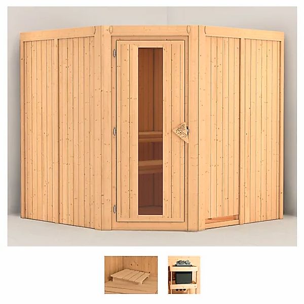 Karibu Sauna »Jarin« Set, ohne Ofen günstig online kaufen