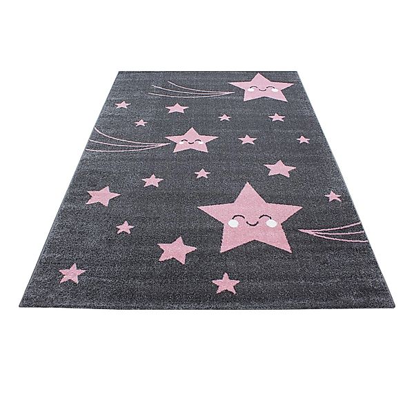 Ayyildiz Kinderteppich Kids 610 Pink 160 cm x 230 cm günstig online kaufen