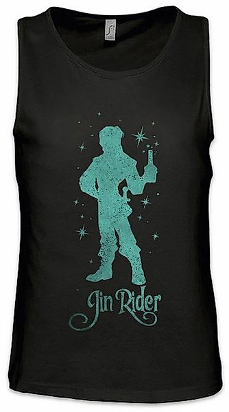 Urban Backwoods Tanktop Gin Rider Ärmelloses T-Shirt Besoffen Karneval Fasc günstig online kaufen