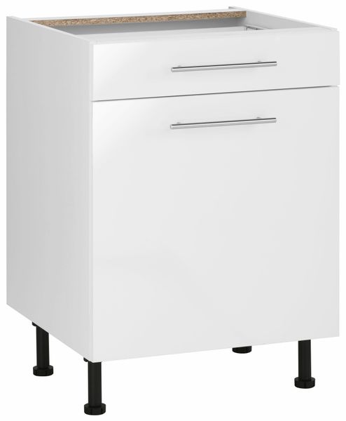 wiho Küchen Unterschrank "Ela" Breite 60 cm, höhenverstellbare Füße günstig online kaufen