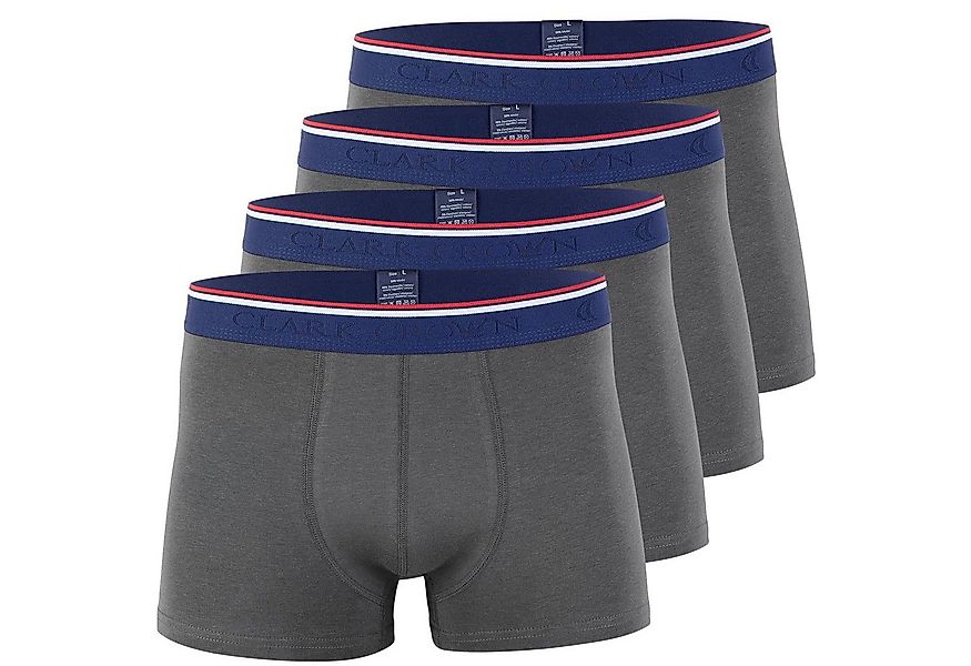 Clark Crown® Boxershorts (4-St) in weicher Modal Cotton Qualität günstig online kaufen