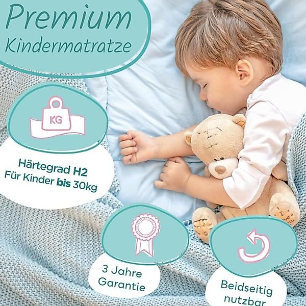 Komfortschaummatratze Babymatratze, Kindermatratze, Sun Garden, 16 günstig online kaufen