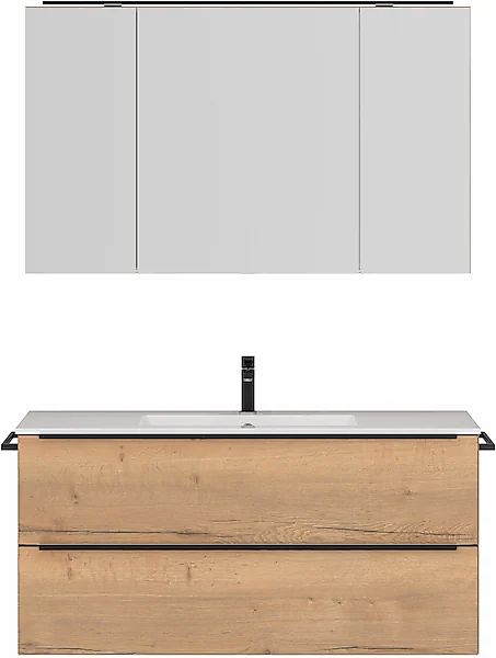 nobilia® Badmöbel-Set »Levere« vormontiert, mit Soft-Close, 2 Stk. tlg. günstig online kaufen