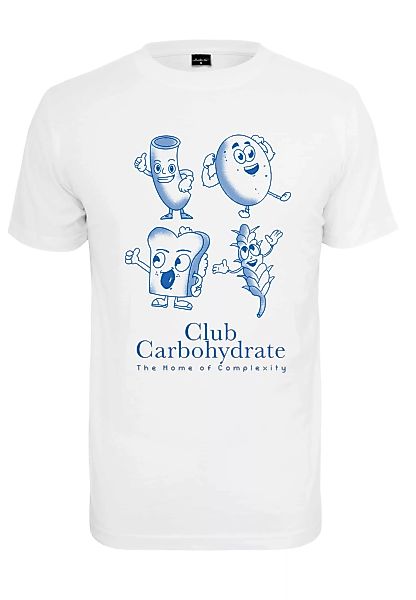 MisterTee Kurzarmshirt "Herren Club Carbohydrate Tee", (1 tlg.) günstig online kaufen