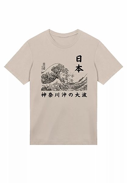 F4NT4STIC T-Shirt "Kanagawa Welle Golden Gai", Premium Qualität günstig online kaufen