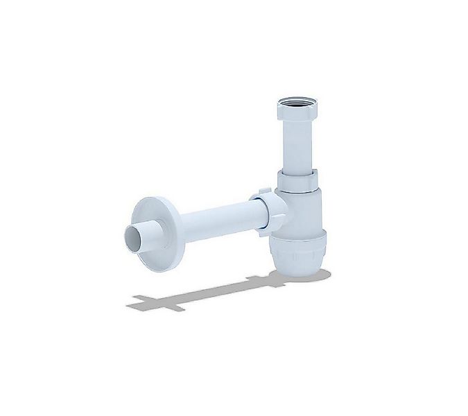 Planetmöbel Ablaufgarnitur Siphon aus Kunststoff weiß günstig online kaufen