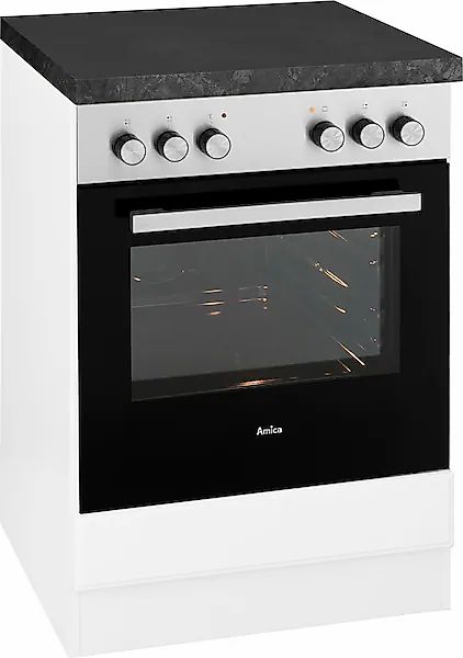 wiho Küchen Herdumbauschrank "Erla" 60 cm breit mit Kassettenfront günstig online kaufen