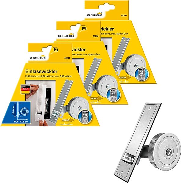 SCHELLENBERG Einlass-Gurtwickler für das Rollladensystem Maxi, günstig online kaufen
