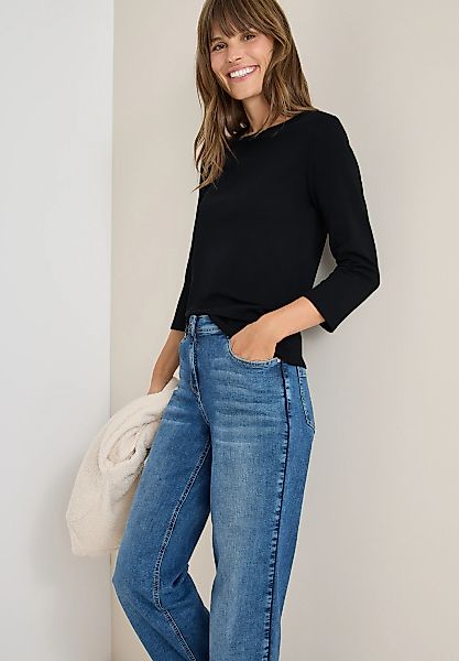 Cecil 3/4-Arm-Shirt mit U-Boot-Ausschnitt günstig online kaufen