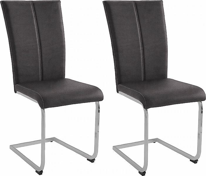 Home affaire Freischwinger "Nils" (Set) 2 Stk.Stuhl belastbar bis 120 Kg, G günstig online kaufen