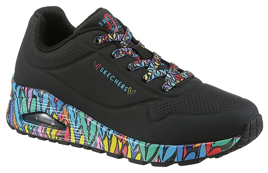 Skechers UNO Sneaker Plateausneaker, Schnürschuh mit Keilabsatz günstig online kaufen