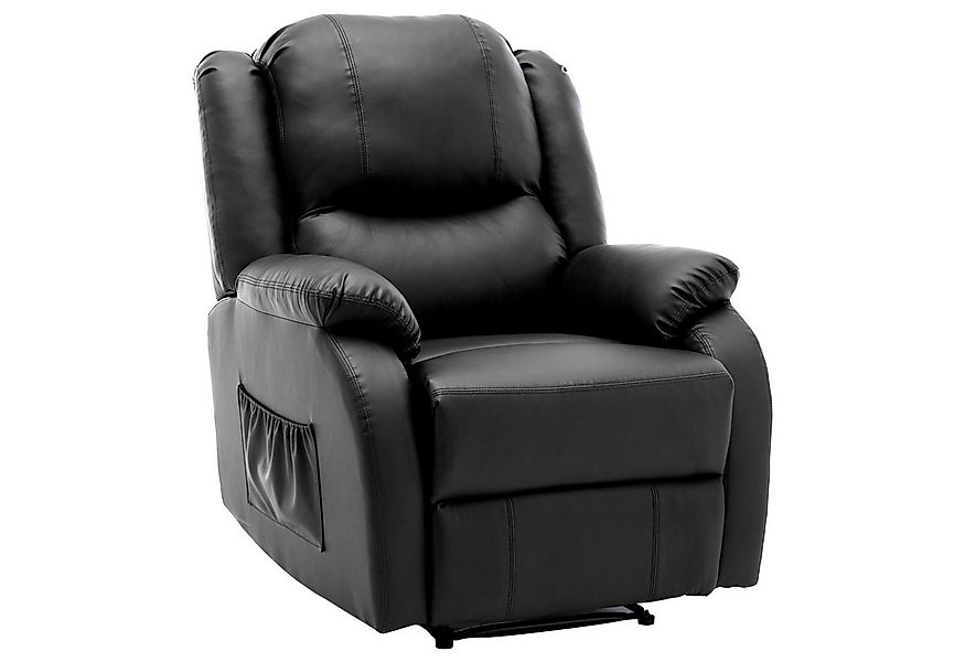 KLAM HOME Relaxsessel XXL bis 150kg belastbar Fernsehsessel mit Liegefunkti günstig online kaufen