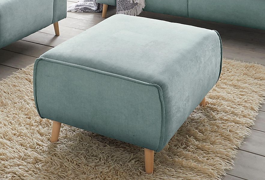 andas Hocker Janek, mit Keder in günstig online kaufen