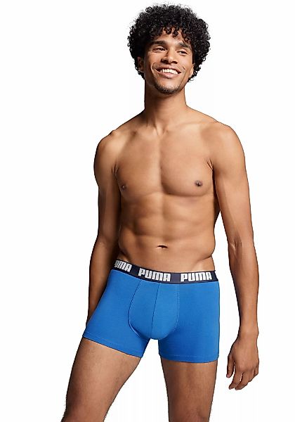 PUMA Boxer, (6er Pack), mit elastischem Logobund günstig online kaufen