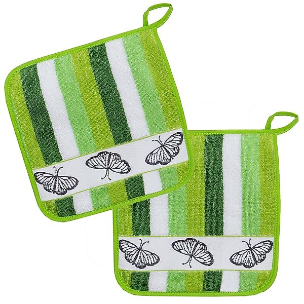 Kracht Topflappen Schmetterlinge, (Set, 2-tlg., 2-teilig), günstig online kaufen