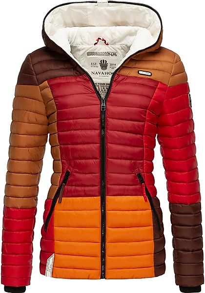 Navahoo Steppjacke Multikulti stylische Colorblocking Übergangsjacke günstig online kaufen