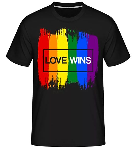LGBTQ Love Wins · Shirtinator Männer T-Shirt günstig online kaufen