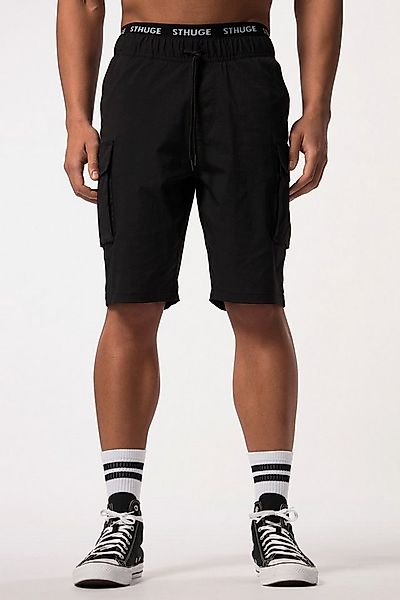 STHUGE Sweathose Cargo-Bermuda Elastikbund Nylon günstig online kaufen