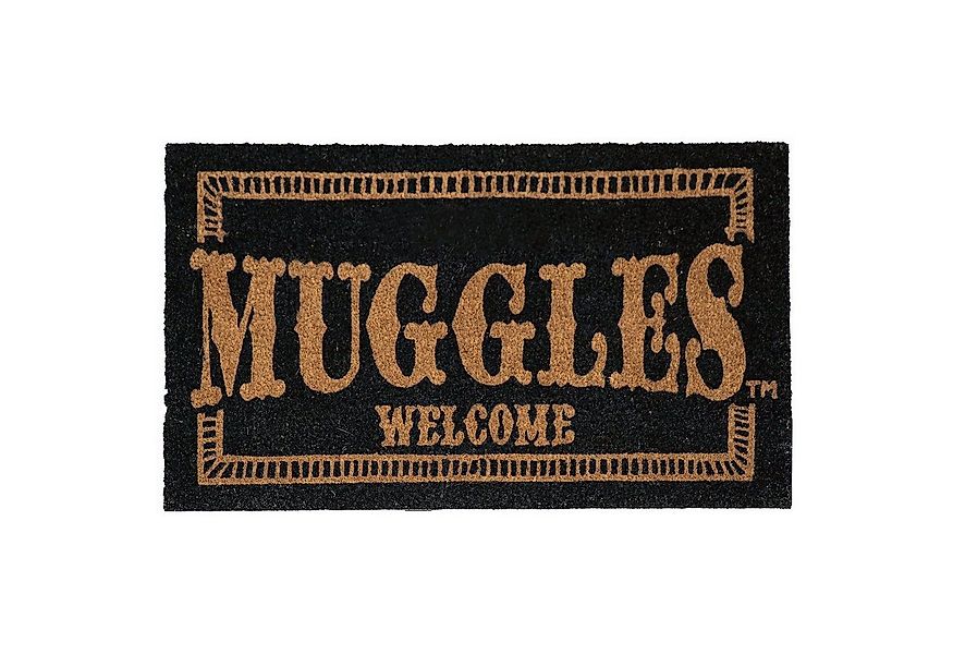 SD Toys Fußmatte Harry Potter Fußmatte Muggles Welcome günstig online kaufen