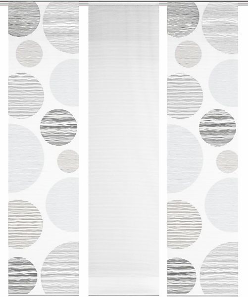 Vision S Schiebegardine "3ER SET BORDEN" Paneelwagen 3 Stk. tlg. HxB: 260x6 günstig online kaufen